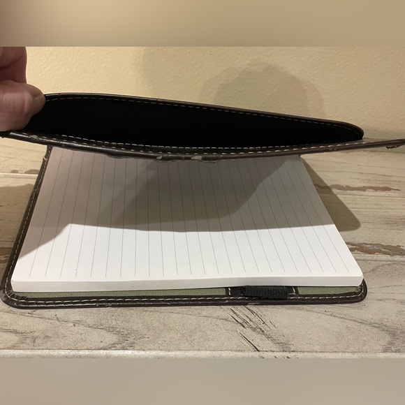 Spirit of St. Louis Bi-Fold Writing Note Pad Folio Leather Portfolio - Picture 5 of 11